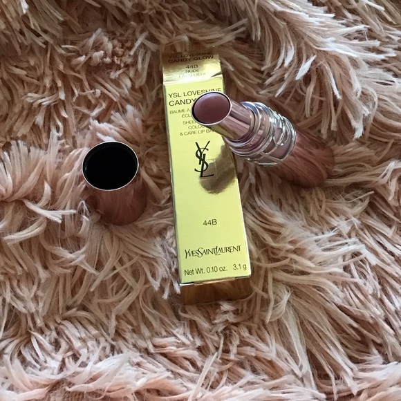 Yves Saint Laurent Other - New Yves Saint Laurent Candy Glow Sheer Lip Balm Nude Lavalliere Pink In Box